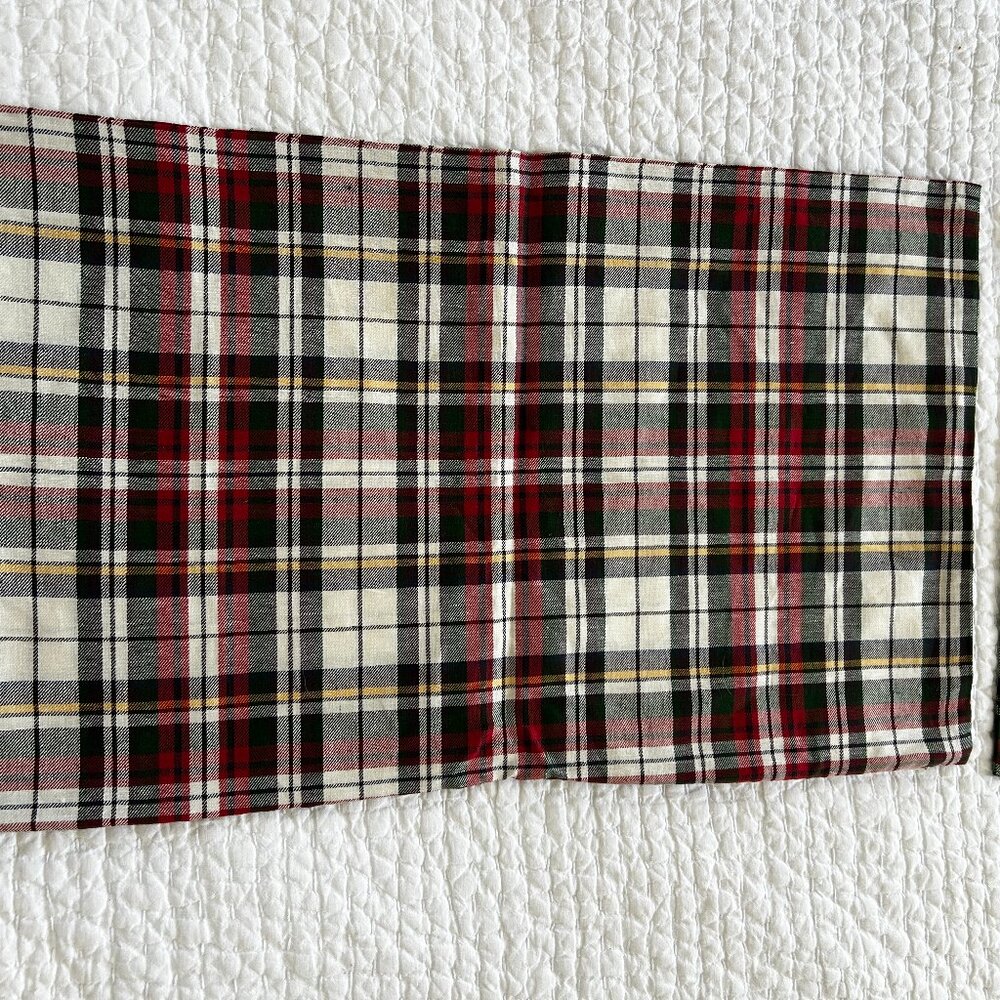 Plaid Pottery Barn Pillow Cover - Lumbar 16 x 26